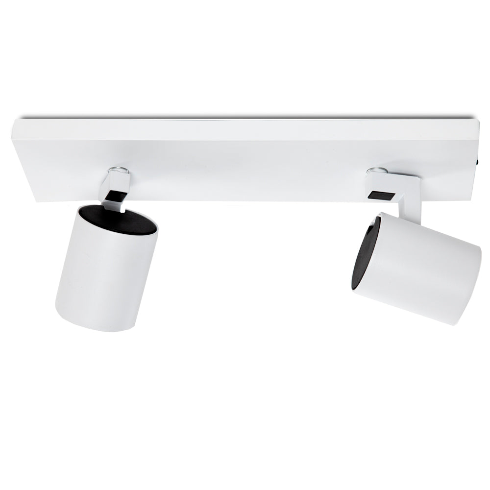 Aplique de Pared "Lumiastra" 2xGU10 Blanco Sin Bombilla - Imagen 3