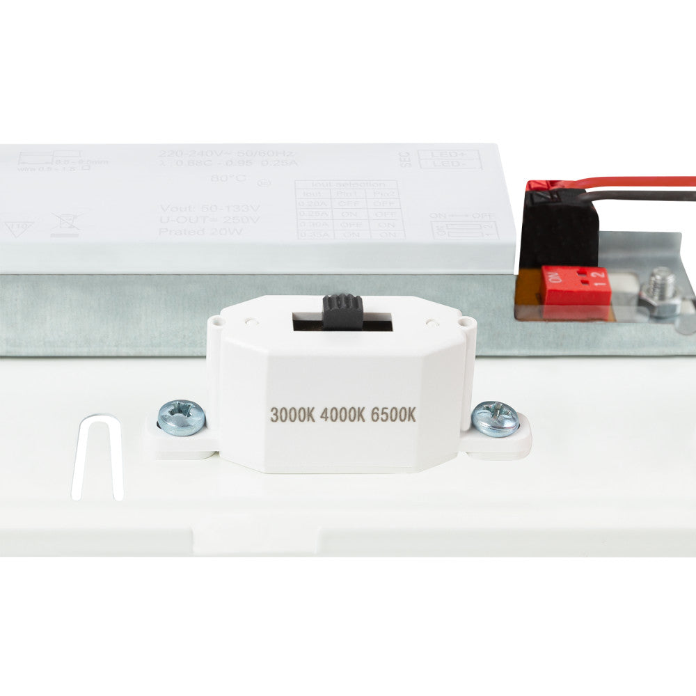 Equipo Estanco LED Enlazable 20 W, 2400 Lm, IP65, CCT (Tonalidad de Luz Regulable) 3000-6500ºK, 110º, Regulable, Tridónic - Imagen 3