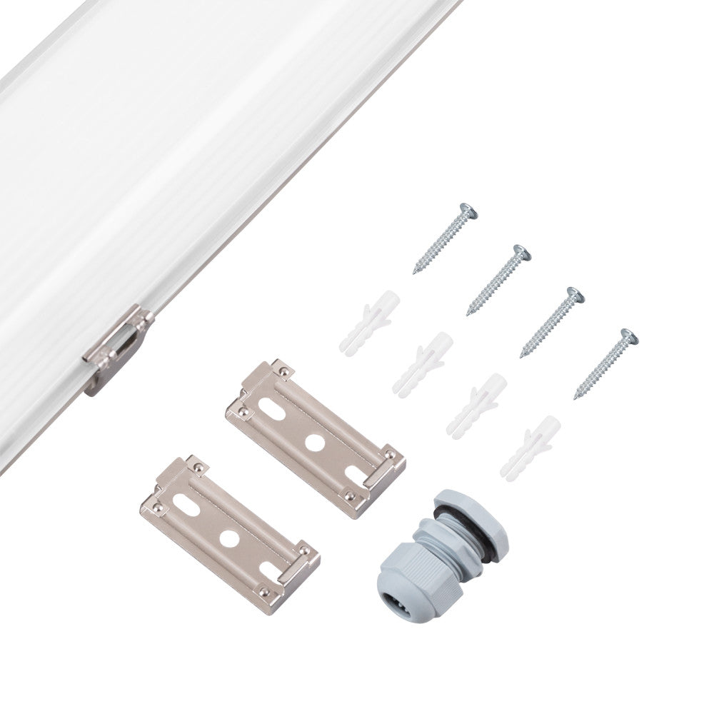 Equipo Estanco LED Enlazable 20 W, 2400 Lm, IP65, CCT (Tonalidad de Luz Regulable) 3000-6500ºK, 110º, Regulable, Tridónic - Imagen 6