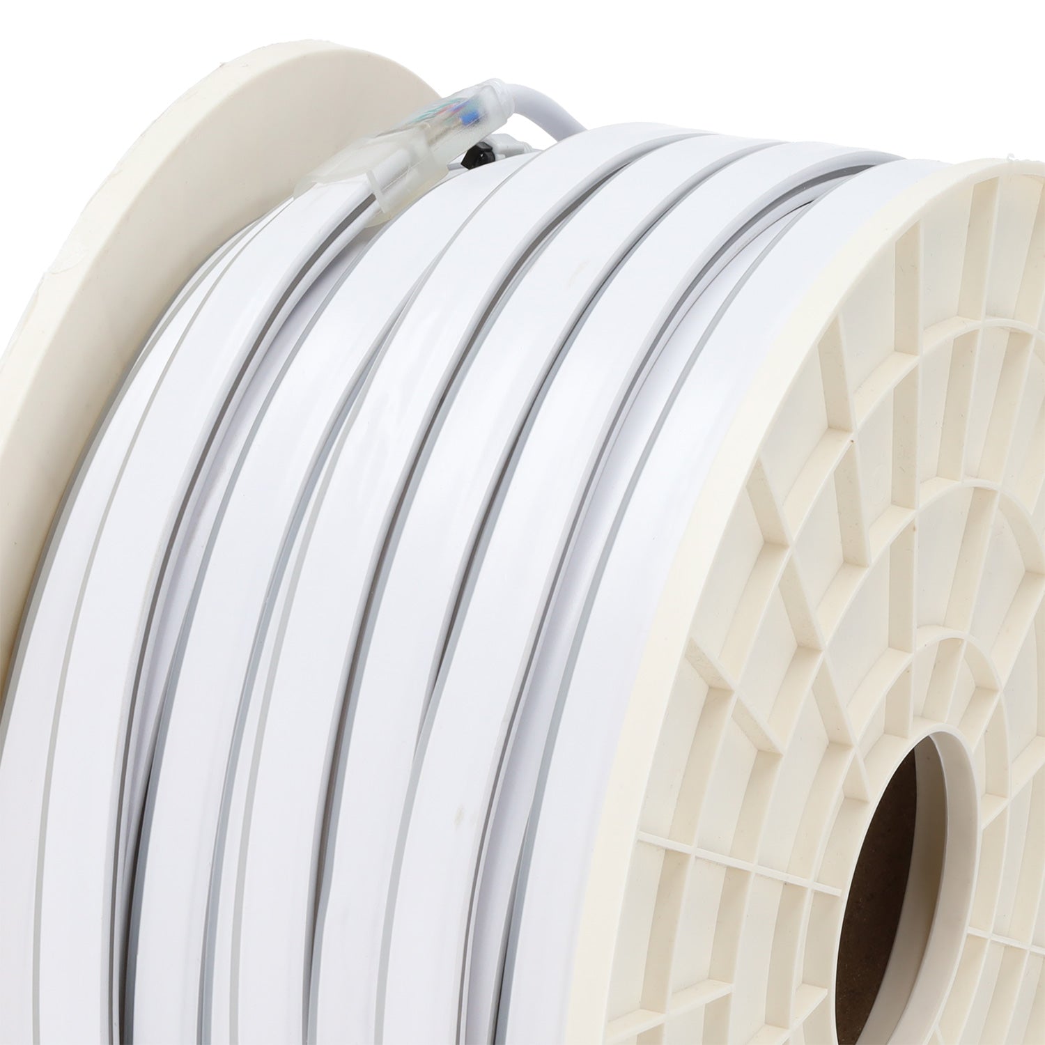 Tira Flexible LED 12W/M 230VAC 80LEDs/M SMD3535 22Lm/LED IP65 50 Metros RGB - Imagen 2